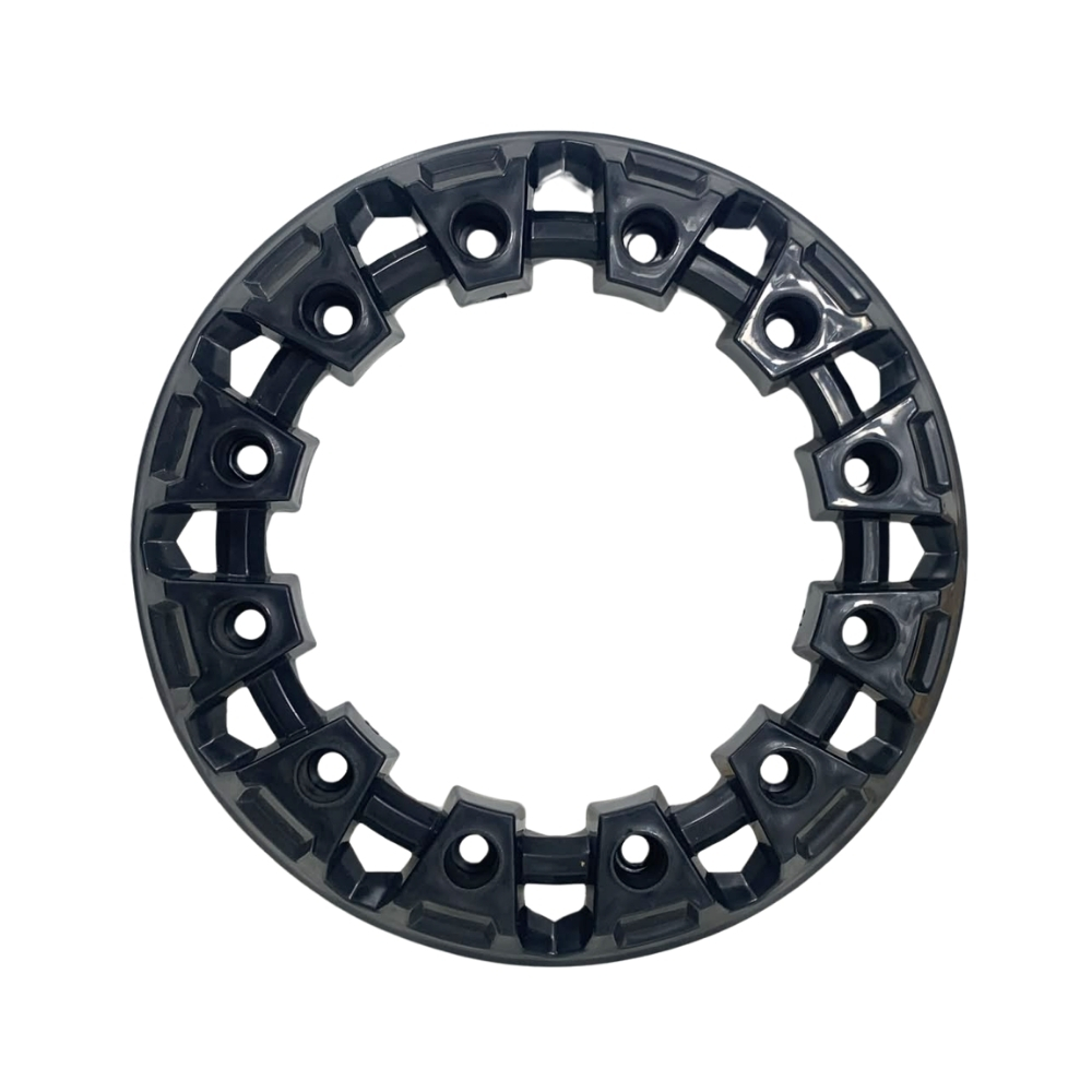 Aro decorativo, preto, jante 7" - TOX (ATV)