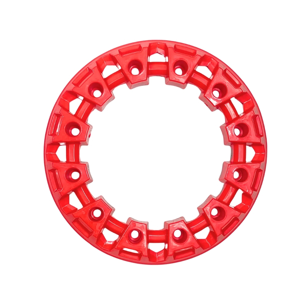Aro decorativo, vermelho, jante 7" - TOX (ATV)