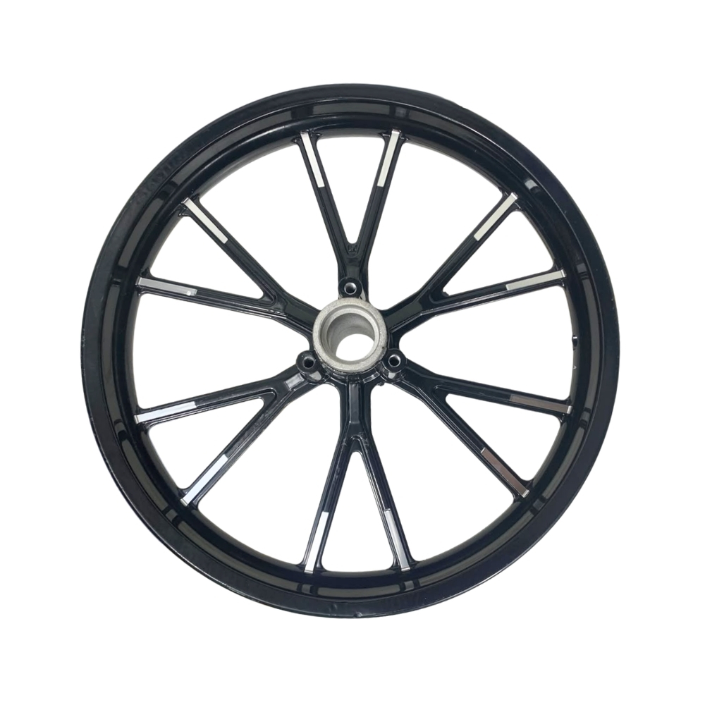Jante traseira 10" PRETA - TOX (Saker)
