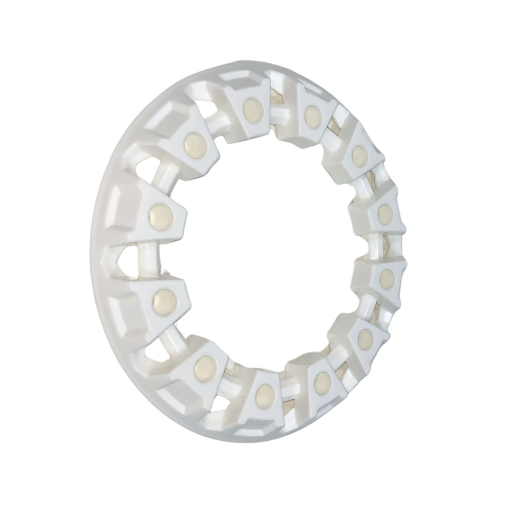 Aro decorativo jante 7" (Ø 200mm) branco - TOX (ATV)
