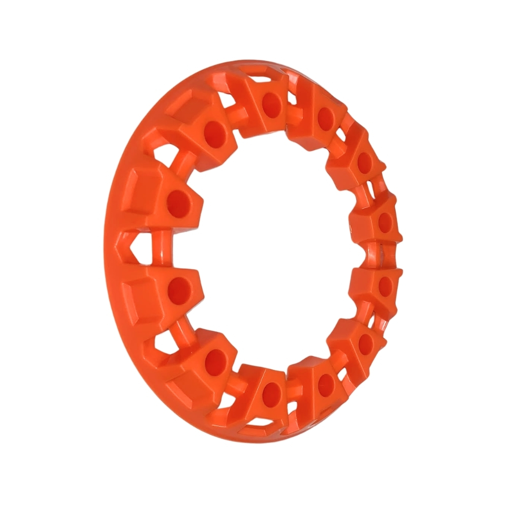 Aro decorativo jante 7" (Ø 200mm) laranja - TOX (ATV)