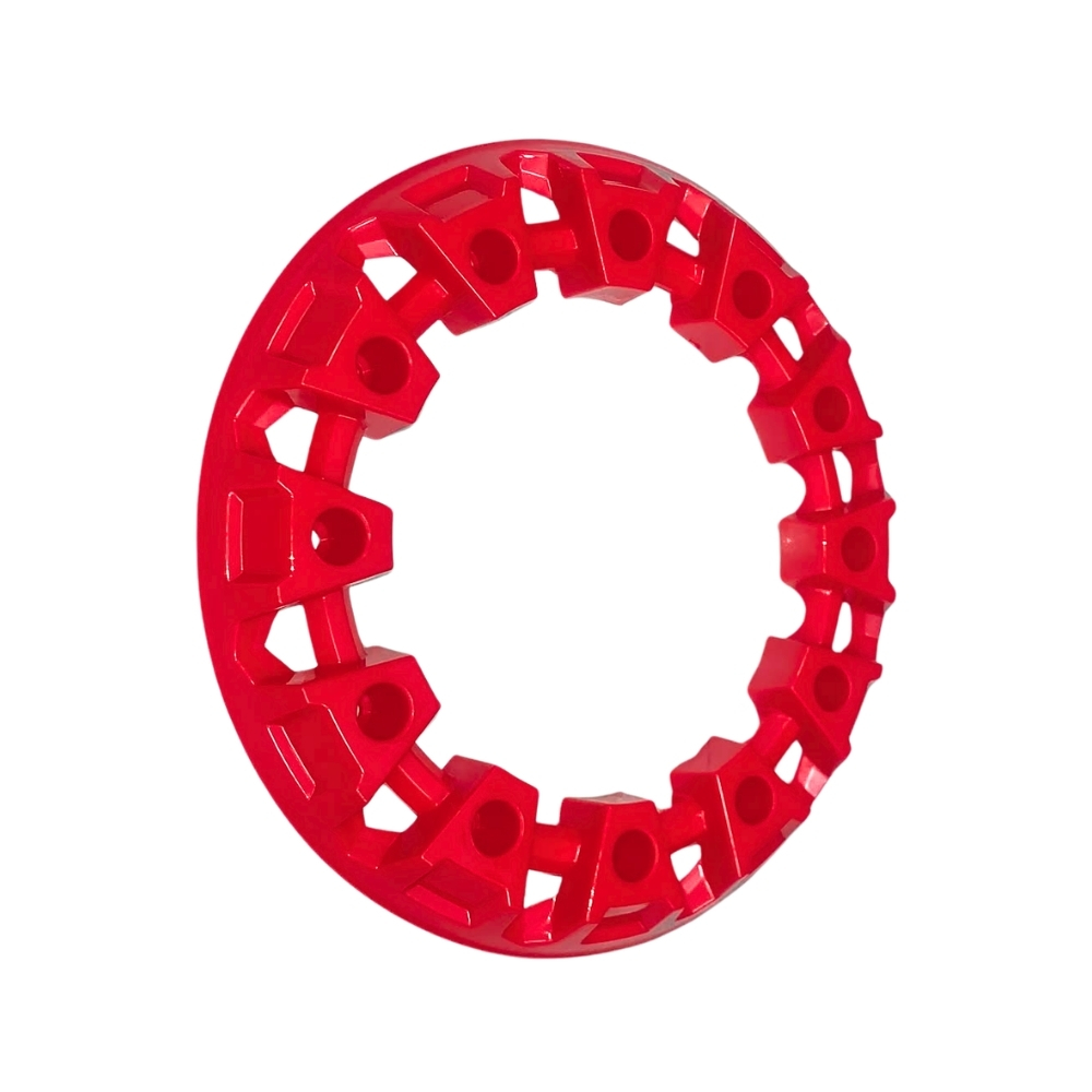 Aro decorativo jante 7" (Ø 200mm) vermelho - TOX (ATV)