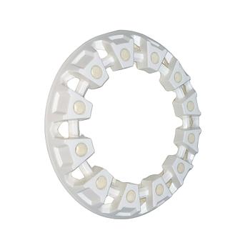 Aro decorativo jante 7" (Ø 200mm) branco - TOX (ATV)