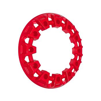 Aro decorativo jante 7" (Ø 200mm) vermelho - TOX (ATV)