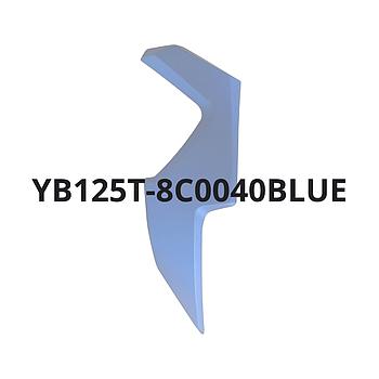 Carenagem decorativa do guiador Direita C/ RISCO (YB125T-8C0040BLUE) - Mytos (MOTION 125) C/RISCO